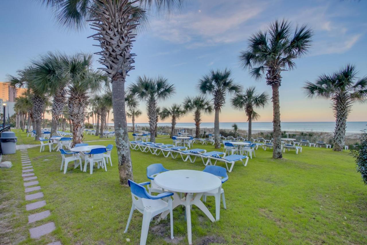Oceanfront Condo W Balcony Minutes Walk To The Beach Myrtle Beach Zewnętrze zdjęcie