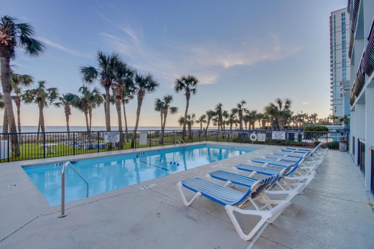 Oceanfront Condo W Balcony Minutes Walk To The Beach Myrtle Beach Zewnętrze zdjęcie